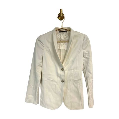 gucci cream blazer|gucci blazer second hand.